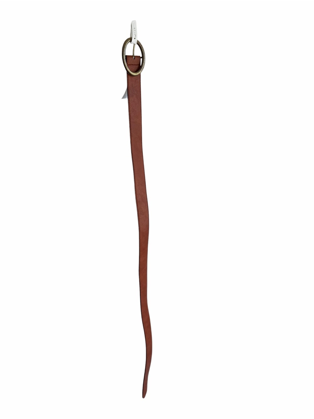 Time & Tru  Brown Belt with Ring Buckle size XL